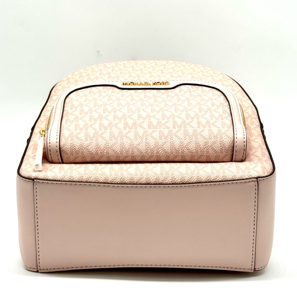Michael Kors Jaycee Medium Signature Logo Backpack Powder Blush - Picture 6 of 12
